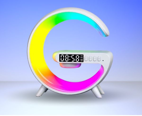 G63 Atmosphere RGB Light Bluetooth Speaker With Wireless Charging
