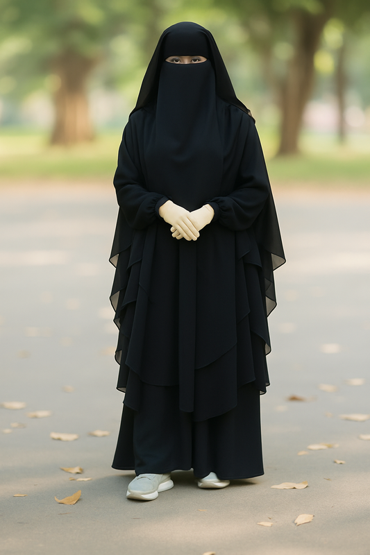 মানযিয়া বোরকা সেট