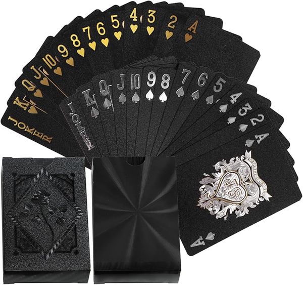 black dollar plying card
