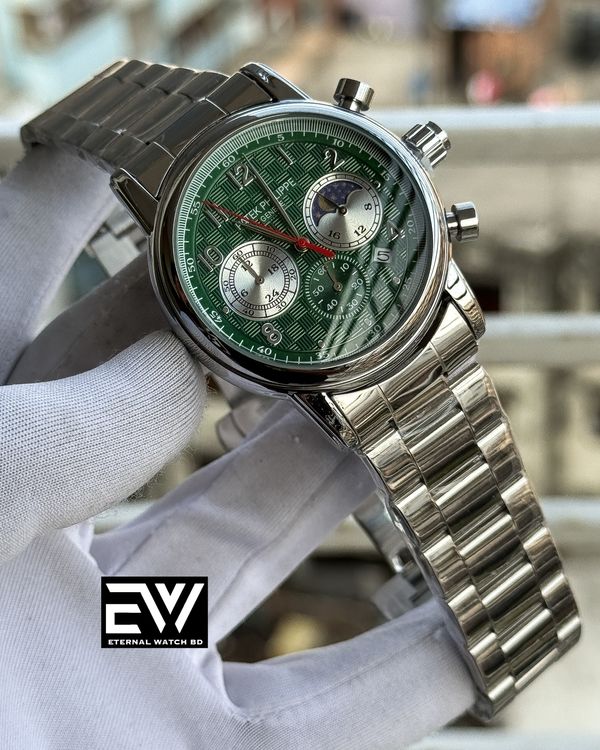 PATEK CHAIN CHRONO GREEN DIAL