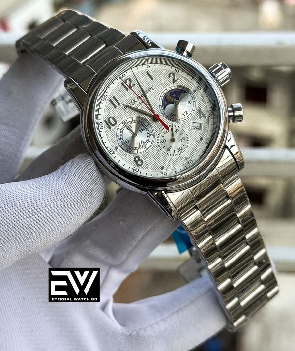 PATEK CHAIN CHRONO WHITE DIAL