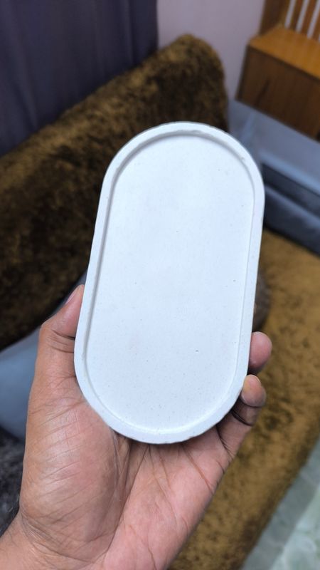 concrete oval tray - Image 2