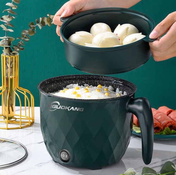 Non-Stick Electric Rice Cooker Multifunction Electric Cooking Machine 1-2 People 1.8 L