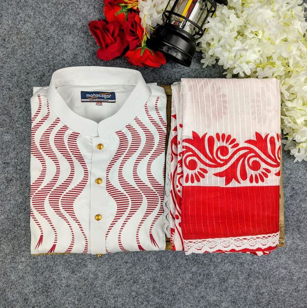 Festive Special Couple Set – Puja Edition ✨
