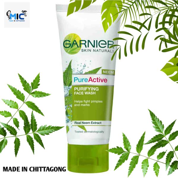 Garnier Pure Active Neem Face Wash 50g