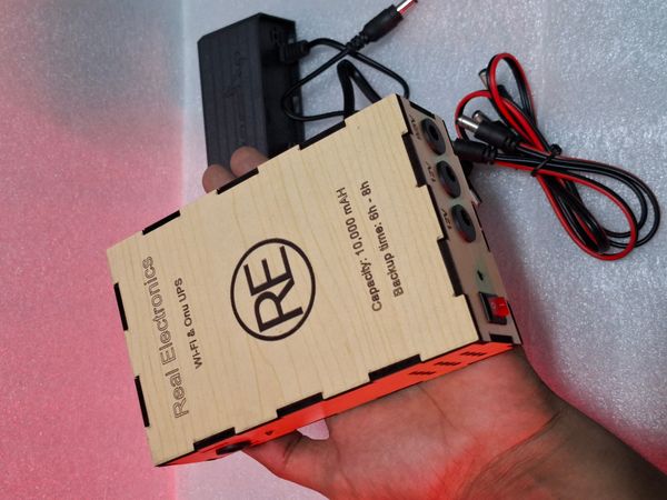 Wi-Fi UPS 10,000 mAh Real Electronics
