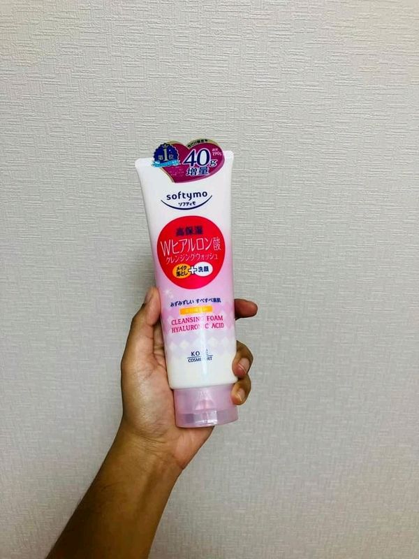 kose softymo cleansing foam hyluronic acid