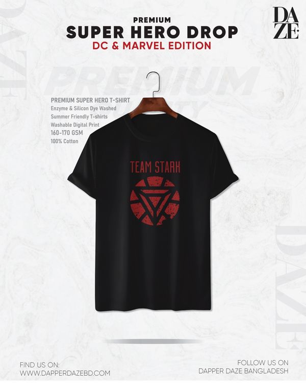 SH120 Super Hero Team Starh T-shirt