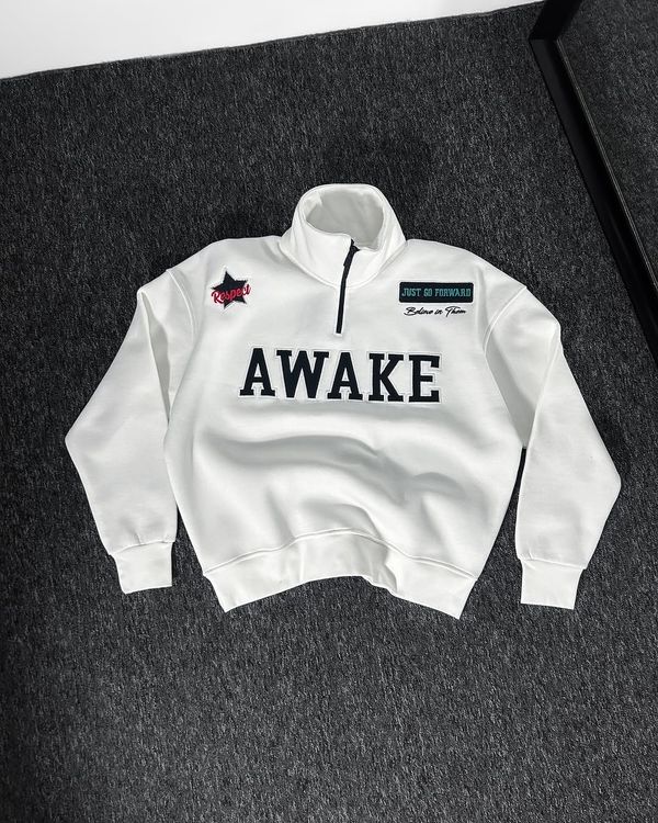 Awake Zipper Premium Sweatshirt