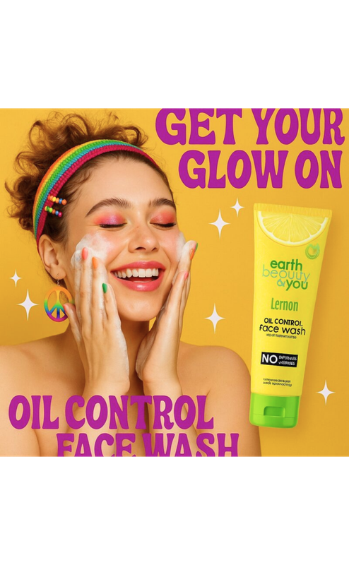 Lemon Oil Control Face Wash-100ml - Image 2