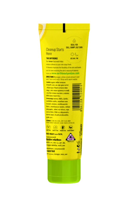 Lemon Oil Control Face Wash-100ml - Image 6