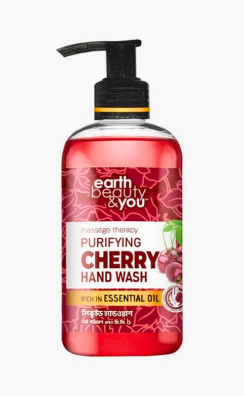 Earth Beauty & You Purifying Cherry Hand Wash - Image 1