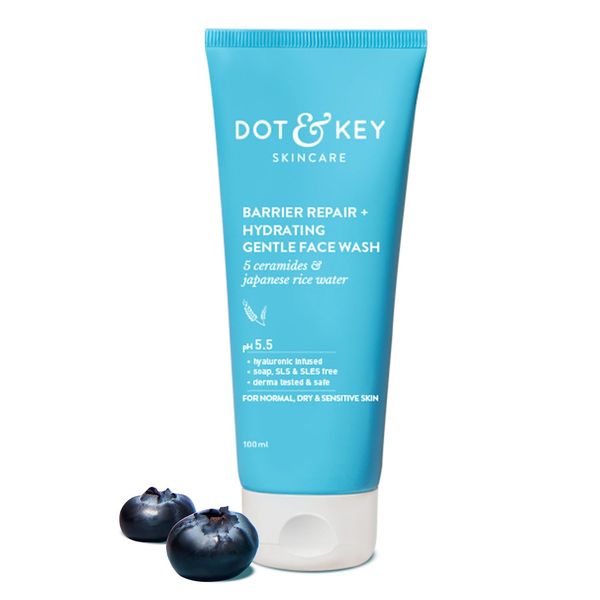DOT & KEY Barrier Repair + Hydrating Gentle Face Wash With Probiotic