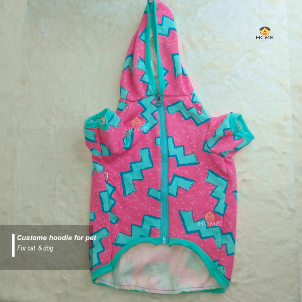 cat hoodie custome only pink available - Image 2