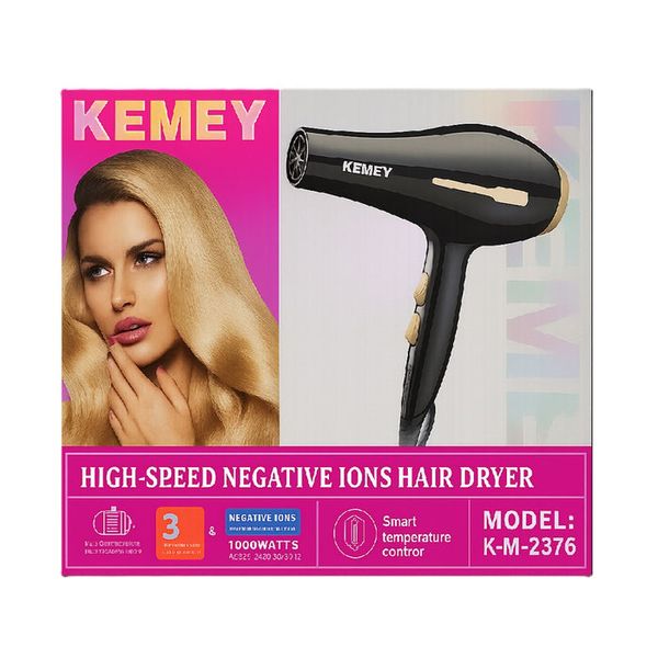 KEMEY KM-2376 High-Speed Negative Ions Hair Drye