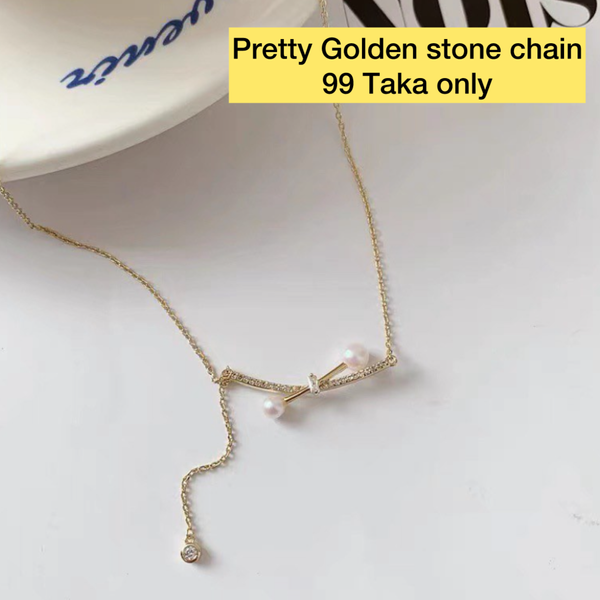 pretty golden chain