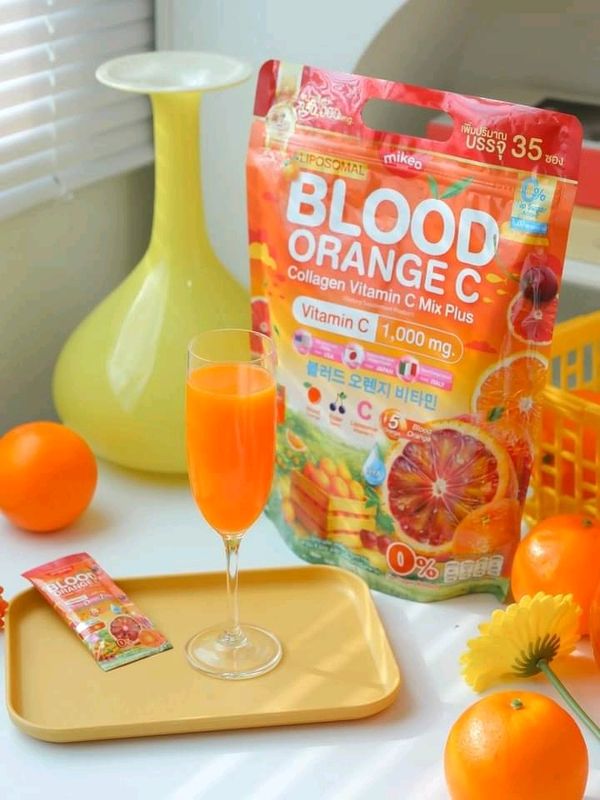 Blood Orange Collagen Vitamin C Mix Plus