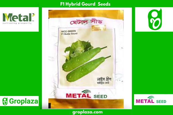 হাইব্রিড লাউ বীজ নাইস গ্ৰীন। F1 Hybrid Gourd Seeds Nice Green