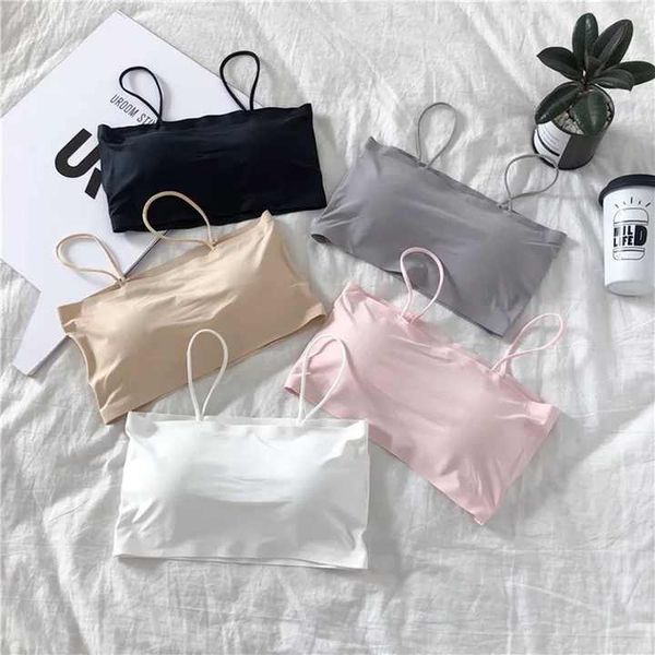 Summer Ladies Bra Tube Style Bra Ice Silk Comfortable Summer Seamless Bra Ladies Bra Teens Bra