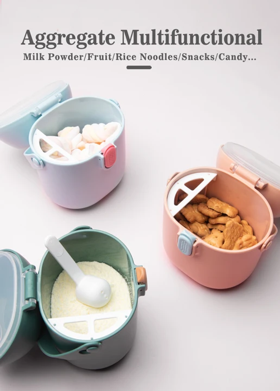 Powder milk & multifunctional storage container