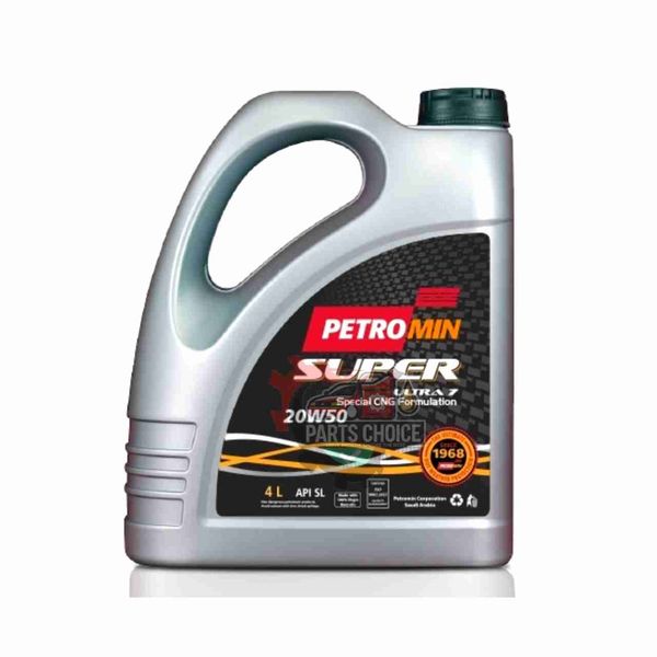 PETROMIN 20W-50 MINERAL ENGINE OIL 4L