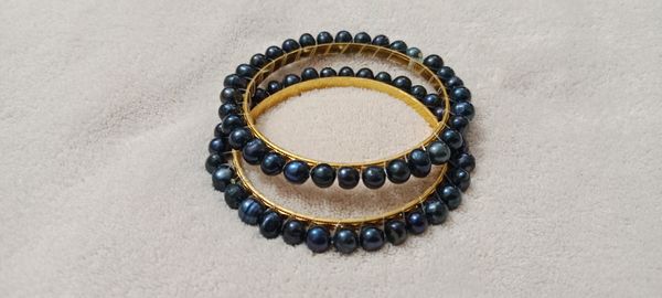 Black Pearl Bangle