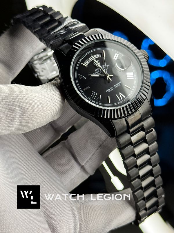 ROLEX DAY DATE BLACK