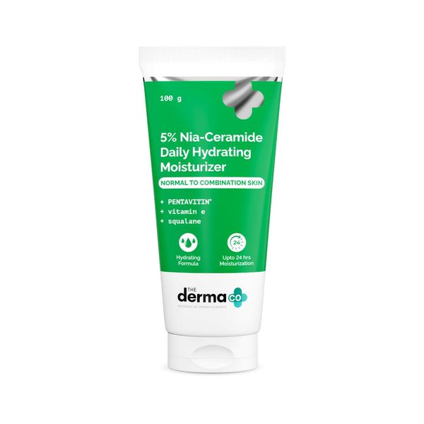 The Derma Co. 5% Nia-Ceramide Daily Hydrating Moisturizer – For Normal to Combination Skin
