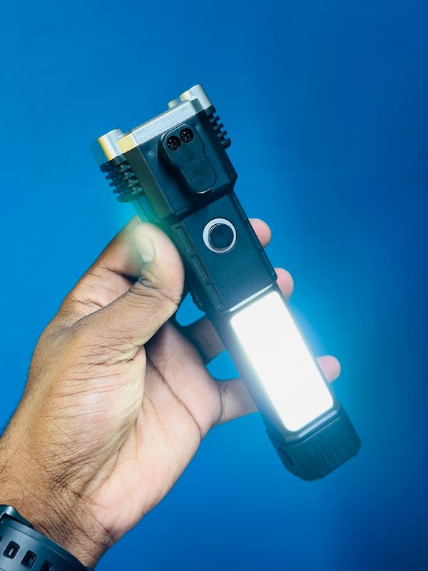 Portable Rechargeable Torch LED Flashlight