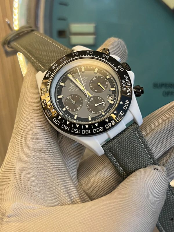 Rolex Daytona Grey Nato Strap