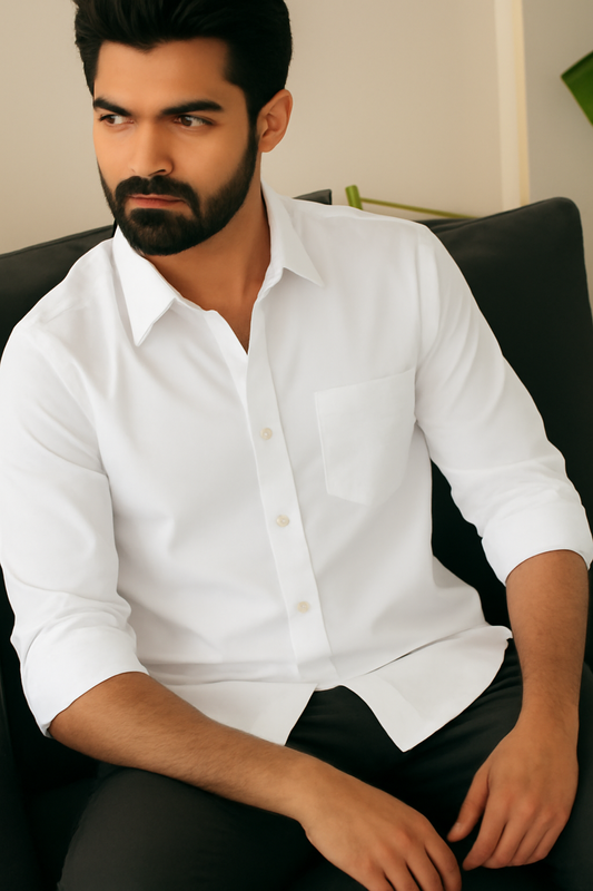 Premium One Pocket Solid Shirt