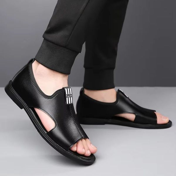 MEN’S CASUAL LEATHER SANDALS