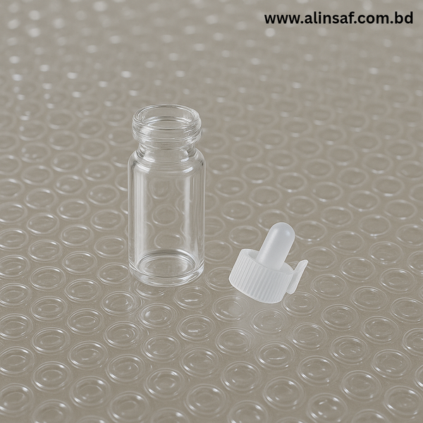 0.5 ml - Clear Glass Attar sample bottle - 5.50 Tk Pcs - Image 2