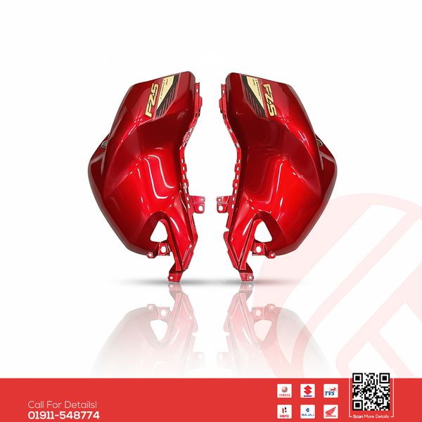 Tanky Box for Yamaha FZS V3 Deluxe (Majesty Red).