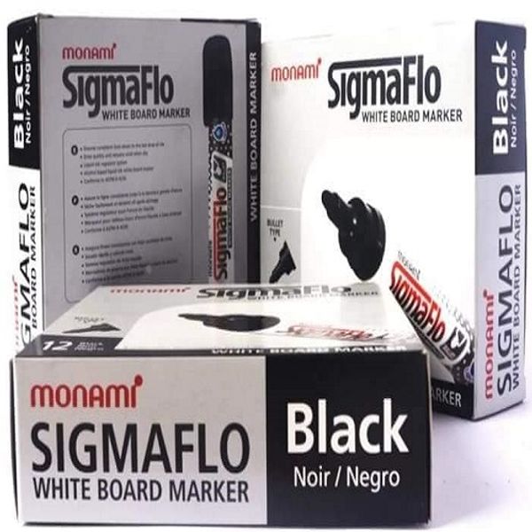 Monami Sigmaflo Whiteboard Marker (Available in 4 colors: Black, Blue, Red & Green)
