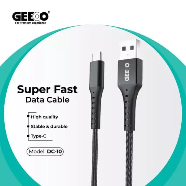 Geeoo DC14 3A Micro USB Short Cable – 30cm
