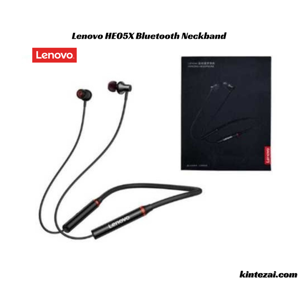 Lenovo HE05X Bluetooth Neckband – Wireless Freedom with Style!