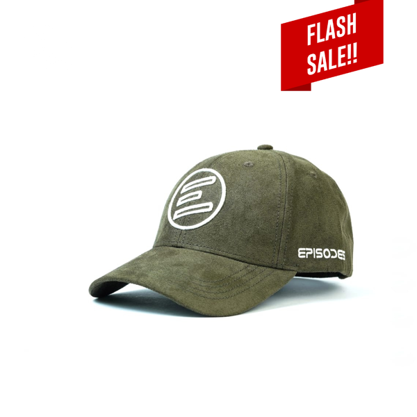 Episodes iconiq Olive Suede Cap