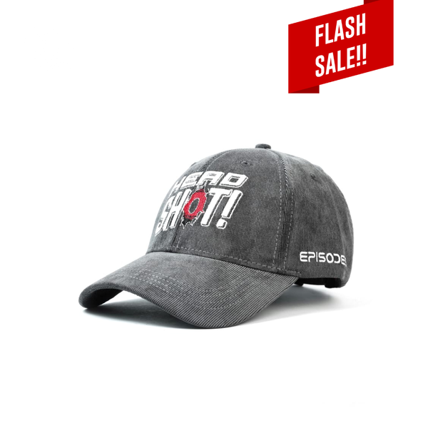 Episodes Headshot Grey Cord Cap