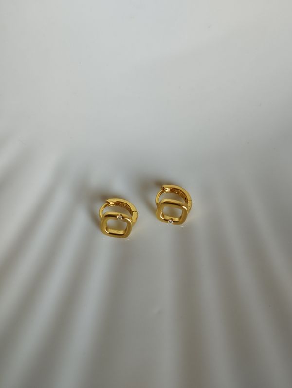 Eddie upper lobe hoop earrings
