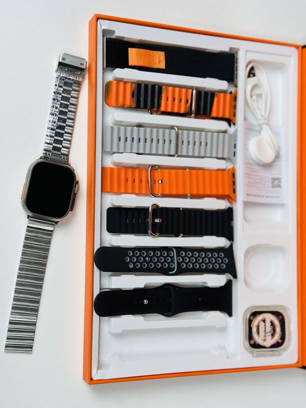 Y80 Ultra Smartwatch With 8 Strap - Image 2