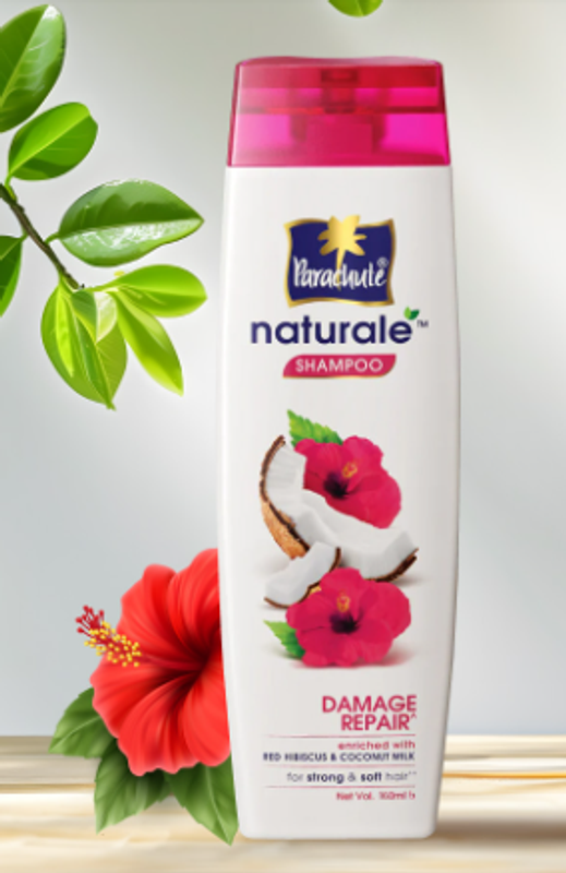 Parachute Naturale Shampoo Damage Repair 160ml (MRP: 140tk)