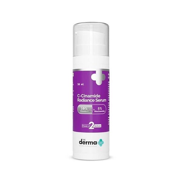 The Derma Co C-Cinamide Radiance Vitamin C Serum With 10% Vitamin C & 5% Niacinamide for Glowing & Spotless Skin - (30ml)