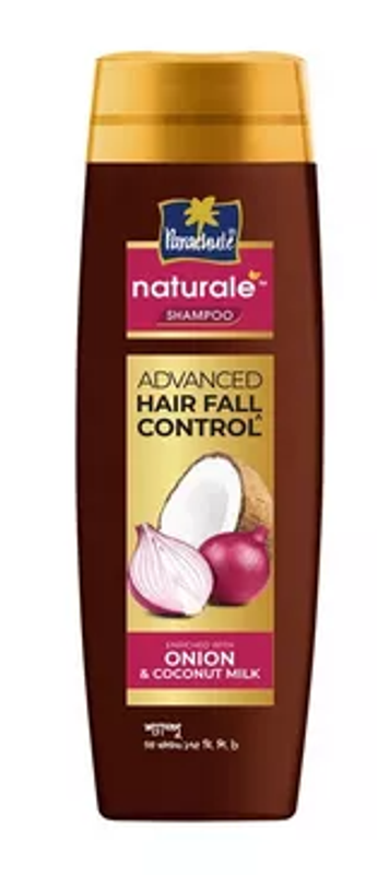 Parachute Naturale Shampoo Onion Advanced Hair Fall Control 160ml (MRP: 140tk)