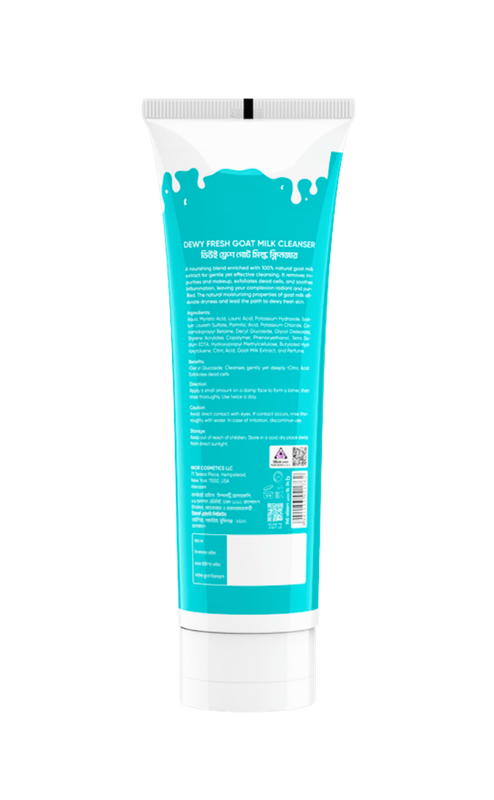 Nior Dewy Fresh Goat Milk Cleanser 100ml - Image 4
