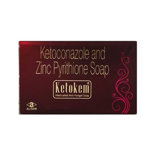 Alkem Ketokem Medicated Anti Fungal Soap-(75g)