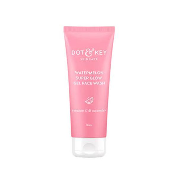 DOT & KEY Watermelon Super Glow Gel Face Wash-(100ml)