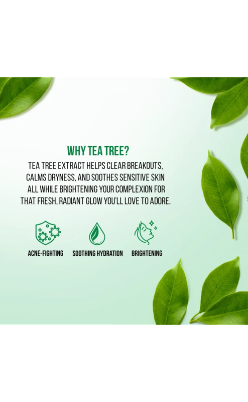 NIOR Deep Clean Gel Face Wash Tea-Tree 100ml - Image 2