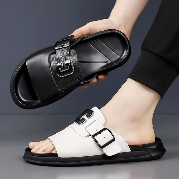 SUMMER NEW MEN'S LEATHER CASUAL SHOE