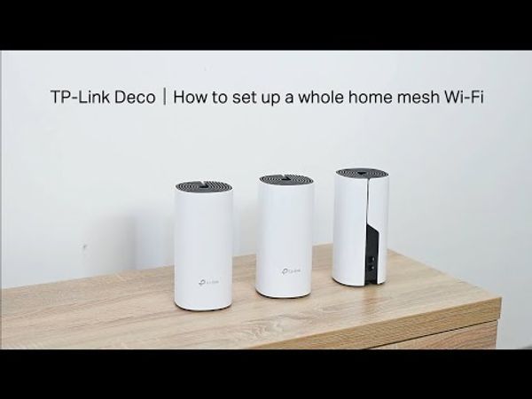 TP-Link Deco M4 (3 Pack) Whole Home Mesh Wi-Fi System AC1200 Dual-band Router